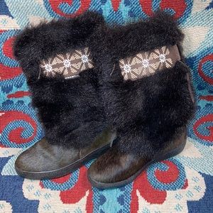 Oscar Sport Real Hair / Fur Boots